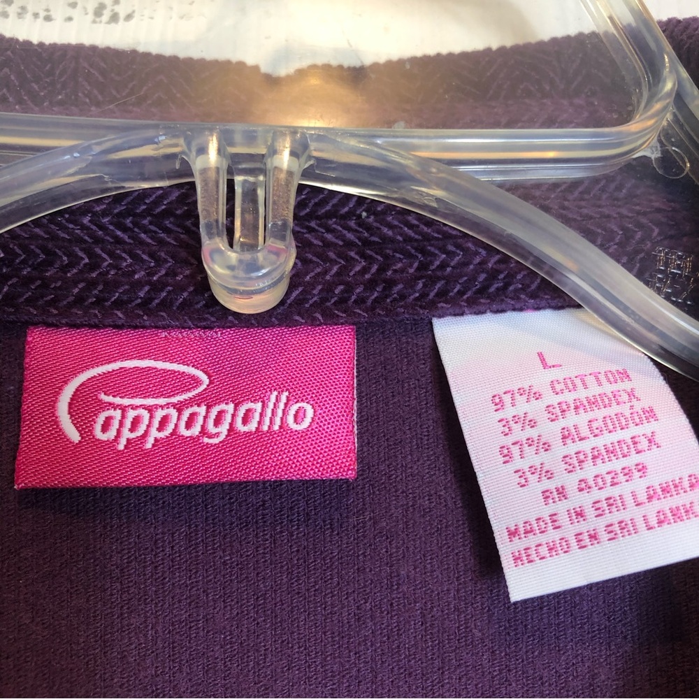 Pappagallo Button Down Jacket With Front Pockets … - image 2